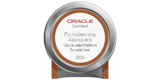 Oracle Certified Foundations Associate — Oracle Data Platform Foundations 2025
