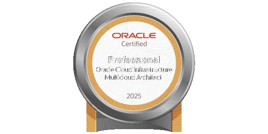 Oracle Certified Professional — OCI Multicloud Architect 2025